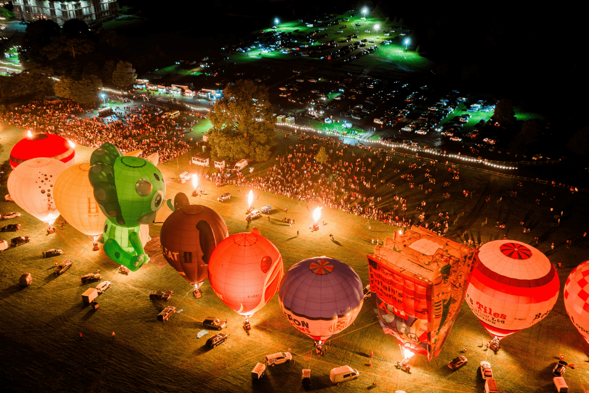 Balloon night glow