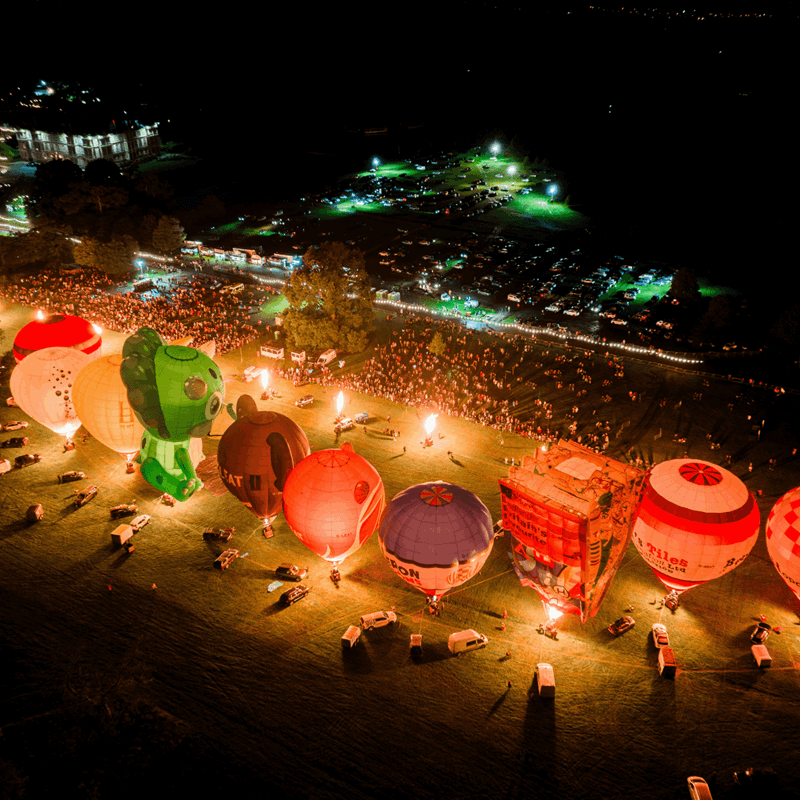 Balloon night glow