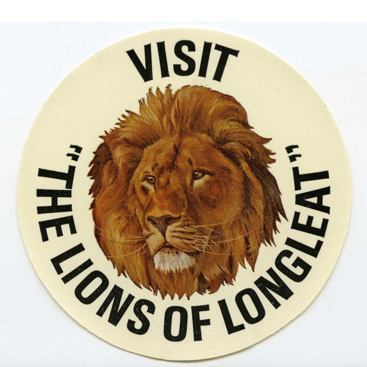 Lions of Longleat sticker