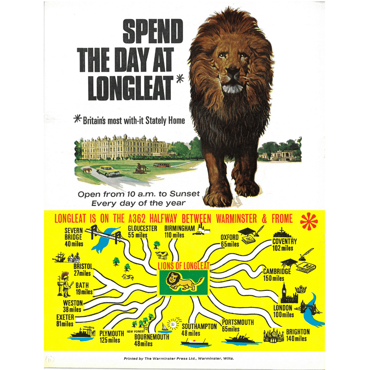 Lions of Longleat poster