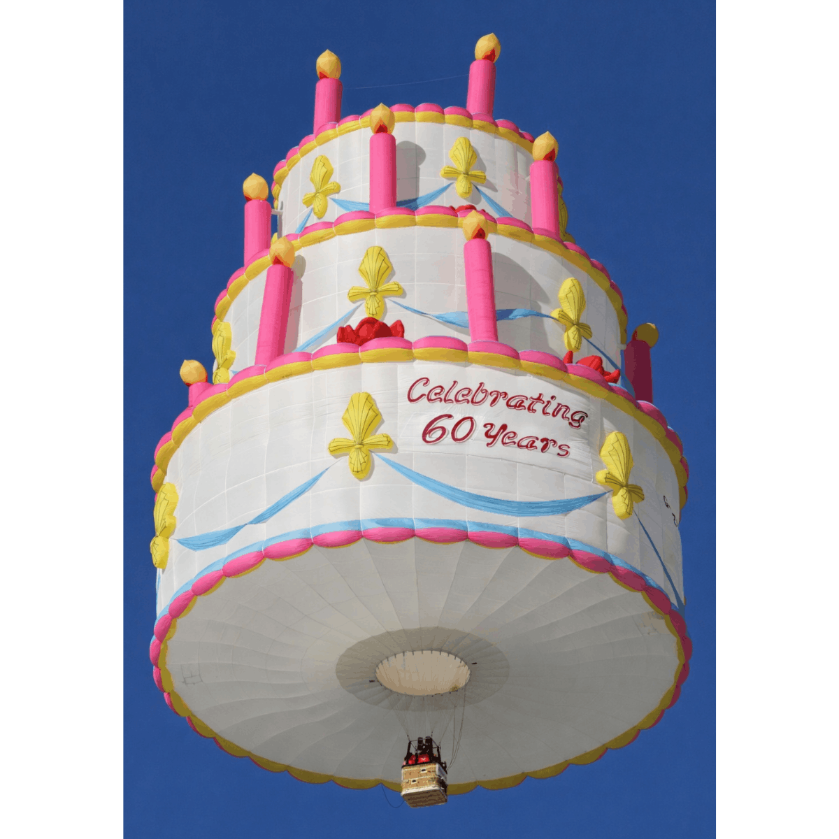 Birthday cake balloon