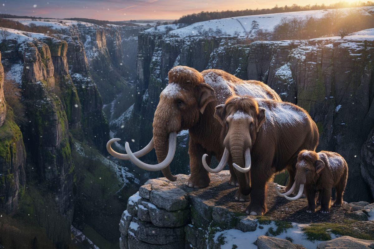 Mighty Mammoths event poster