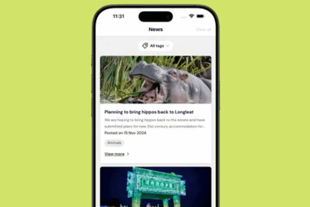 Latest news preview app