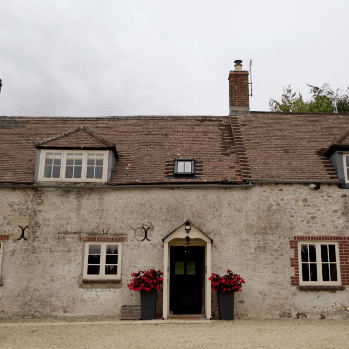 An exterior shot of The Farmhouse