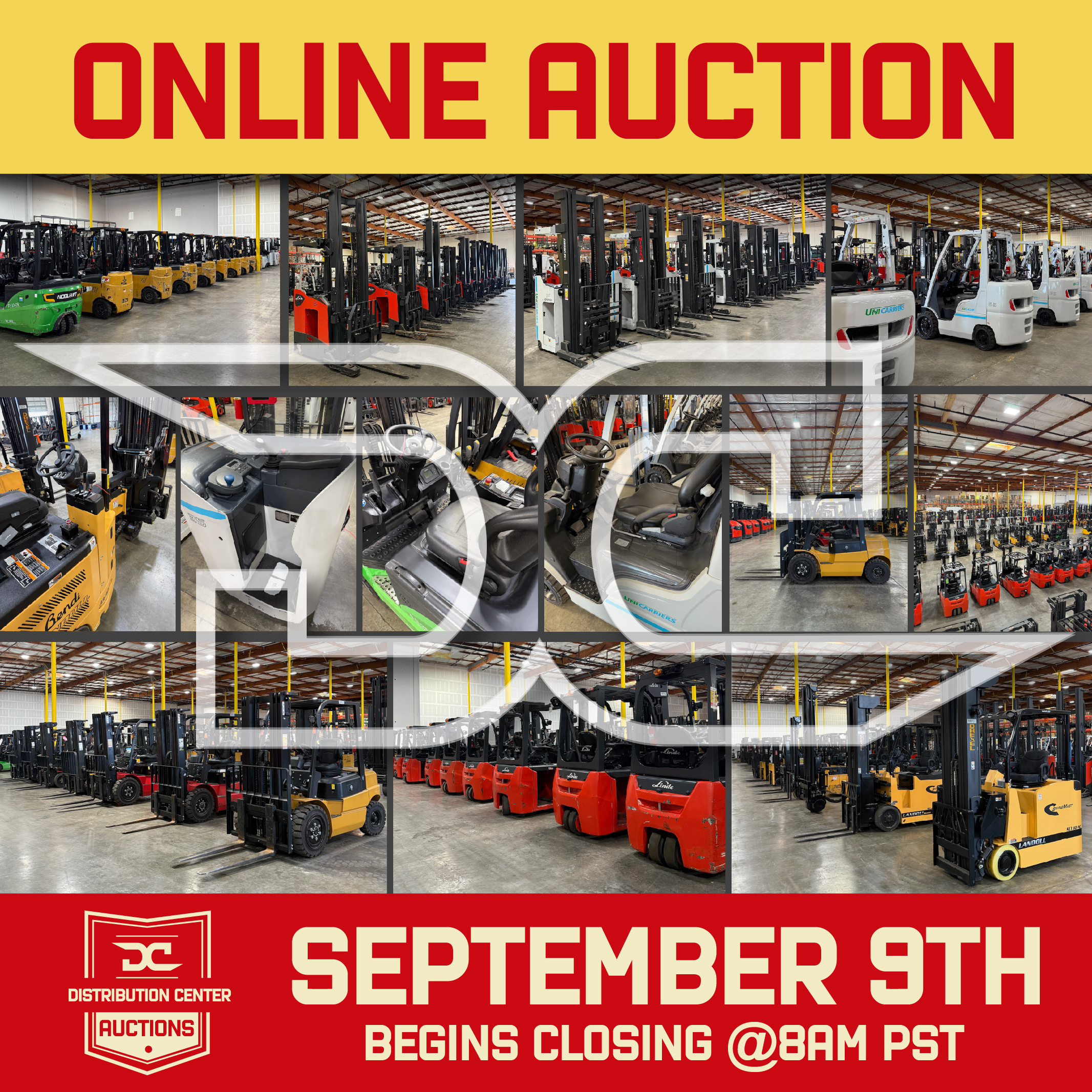 300 New & Late Model Lift Trucks & Racking