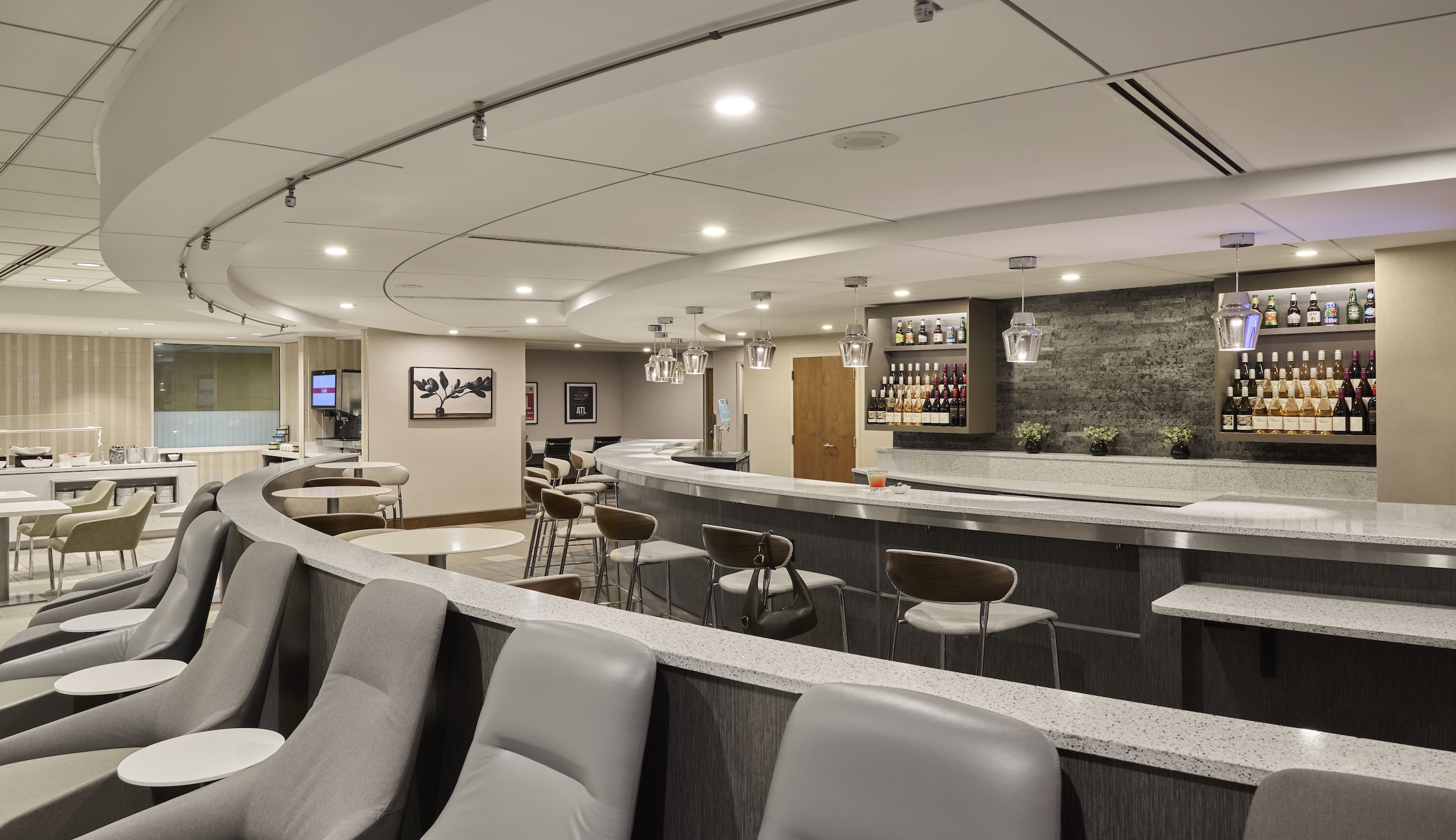 【R20878】India Club & Lounge The Club Airport Lounge | Atlanta Airport