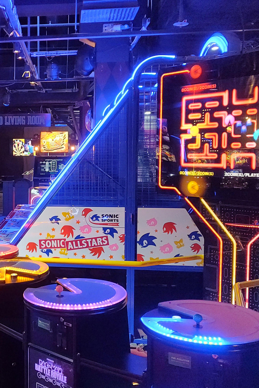 Arkadspel på O'Learys Tolv Stockholm