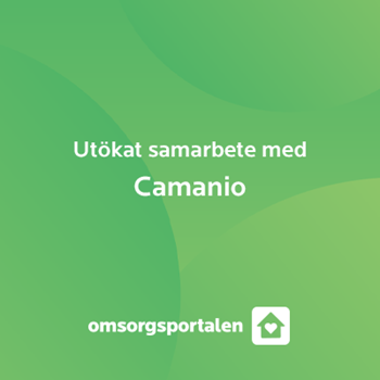 Camanio och Omsorgsportalen i samarbete
