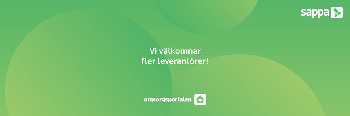 Vi välkomnar fler leverantörer