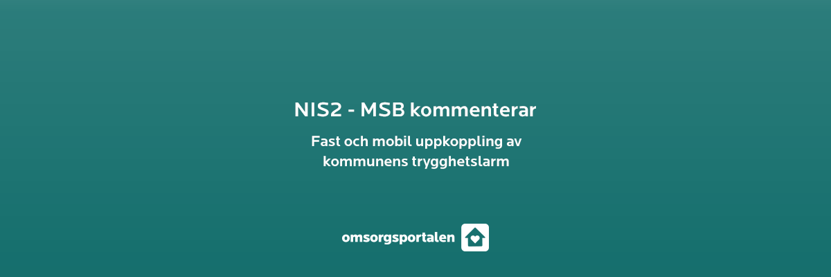 NIS2 - MSB kommenterar påverkan för kommuner
