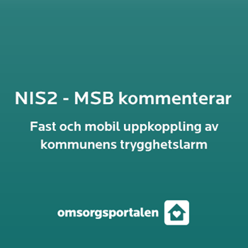 NIS2 - MSB kommenterar påverkan för kommuner