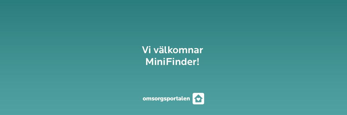 MiniFinder och Omsorgsportalen ingår samarbete