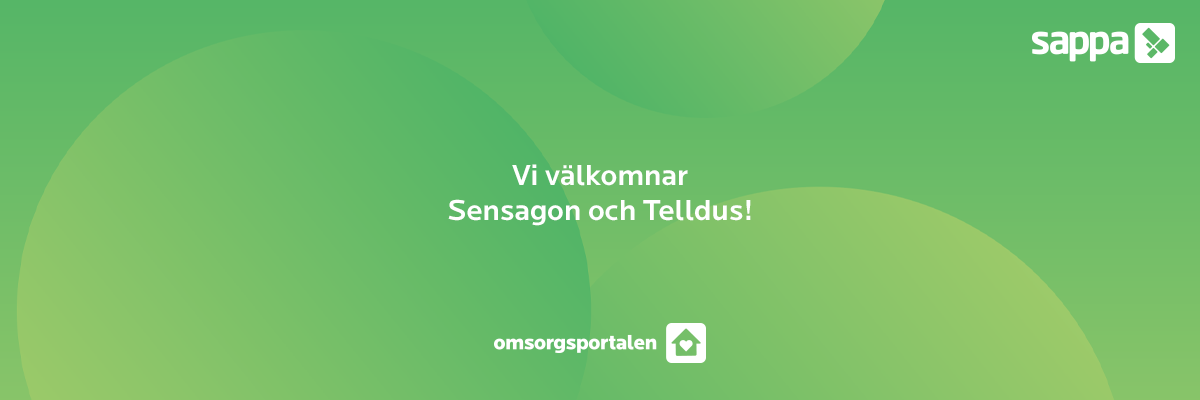 Omsorgsportalen välkomnar Sensagon och Telldus