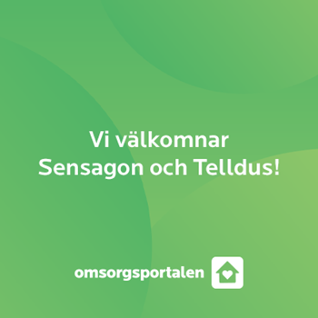 Omsorgsportalen välkomnar Sensagon och Telldus