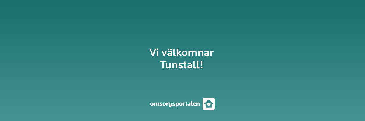Vi välkomnar Tunstall!