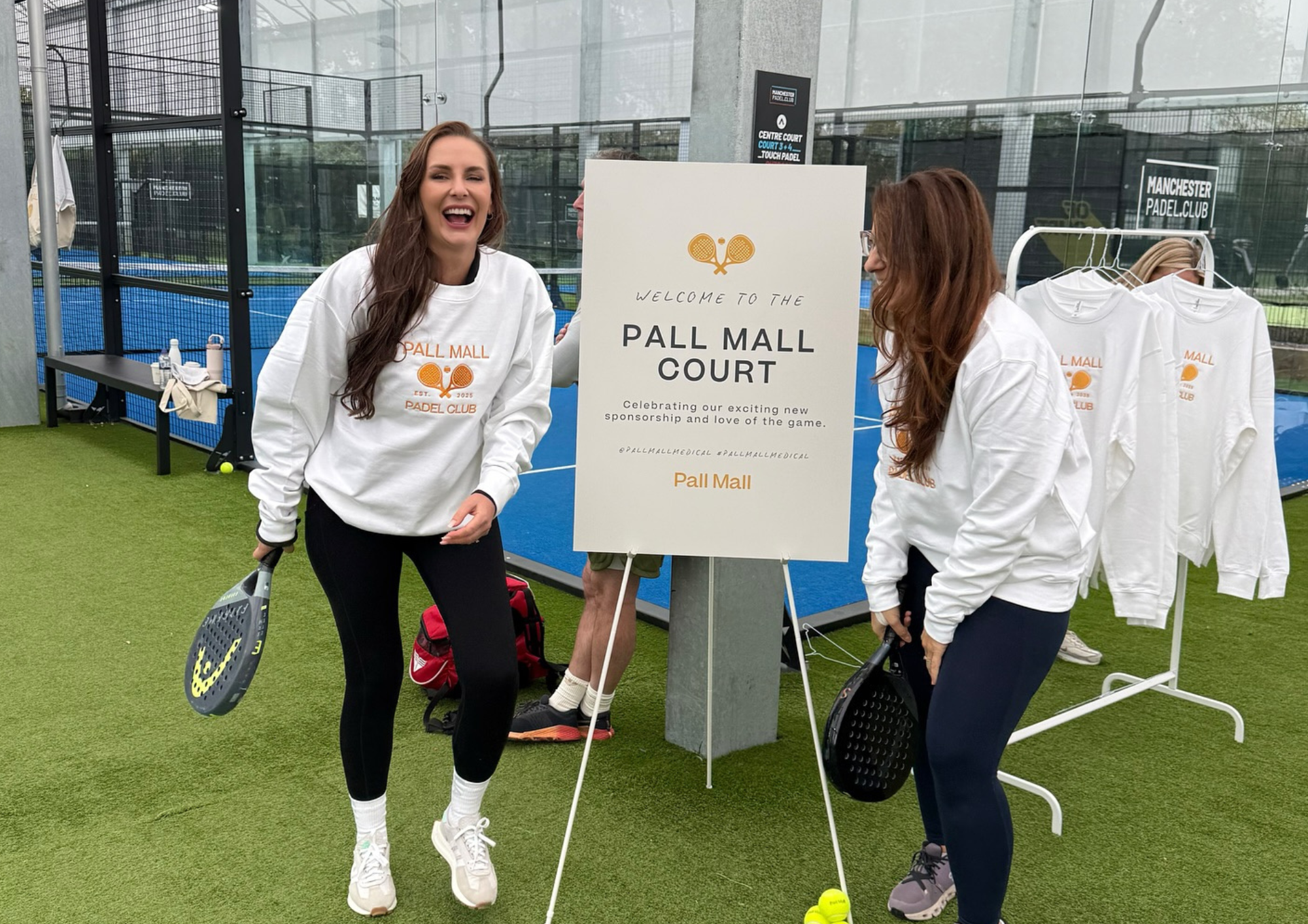 Beyond Padel event with Pall Mall Medical