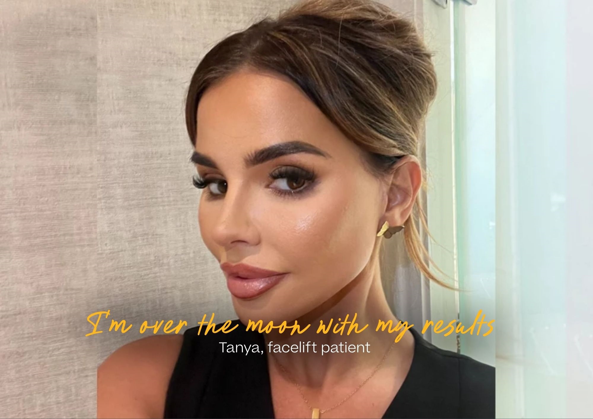 Tanya Bardsley's Face lift with Pall Mall 