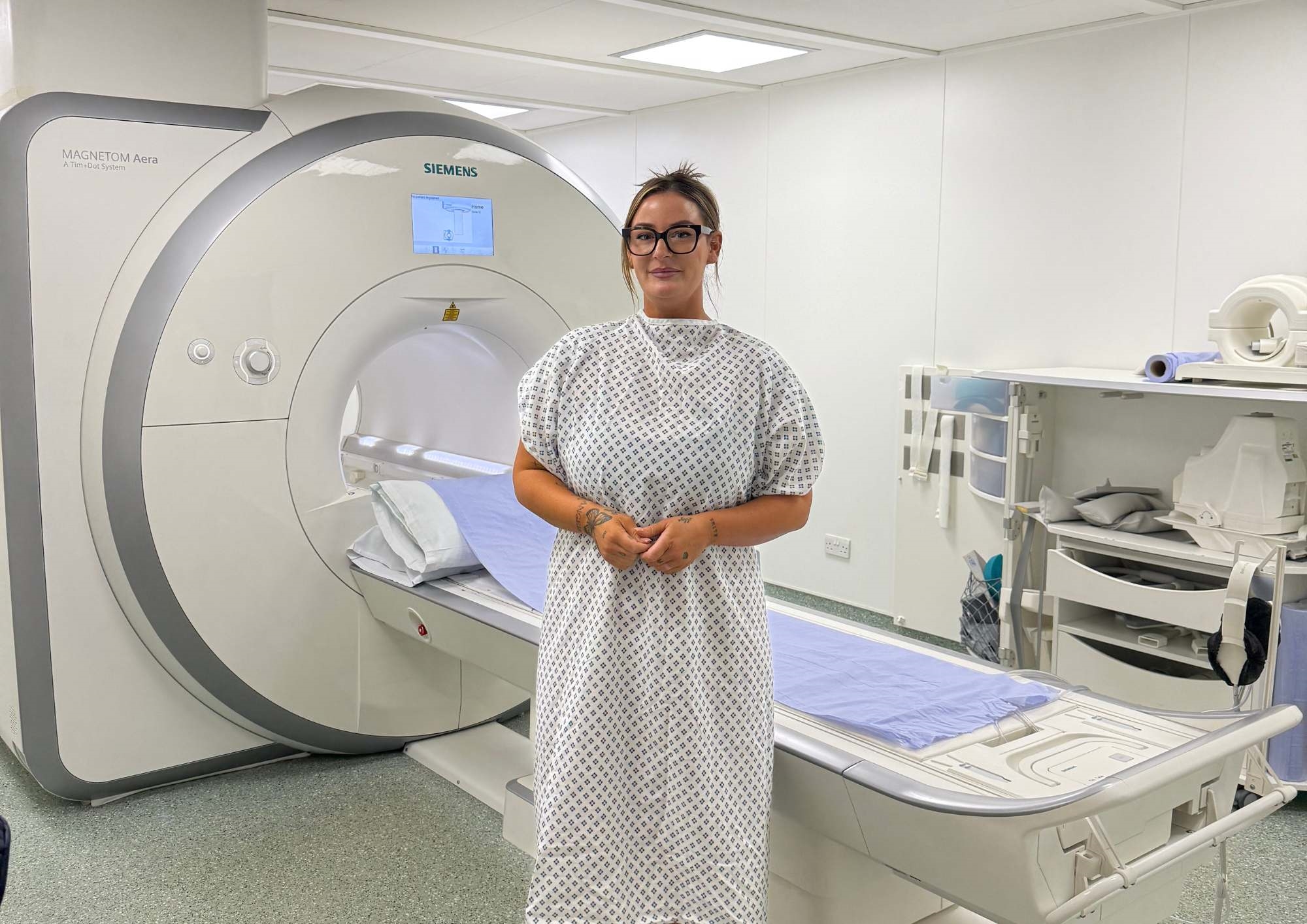 Sophie Mai's MRI scan Sophie Mai's MRI scan