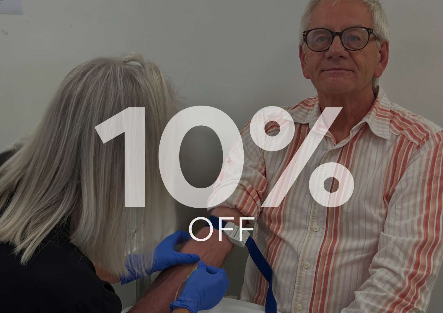 10% off Well Person Blood Test 