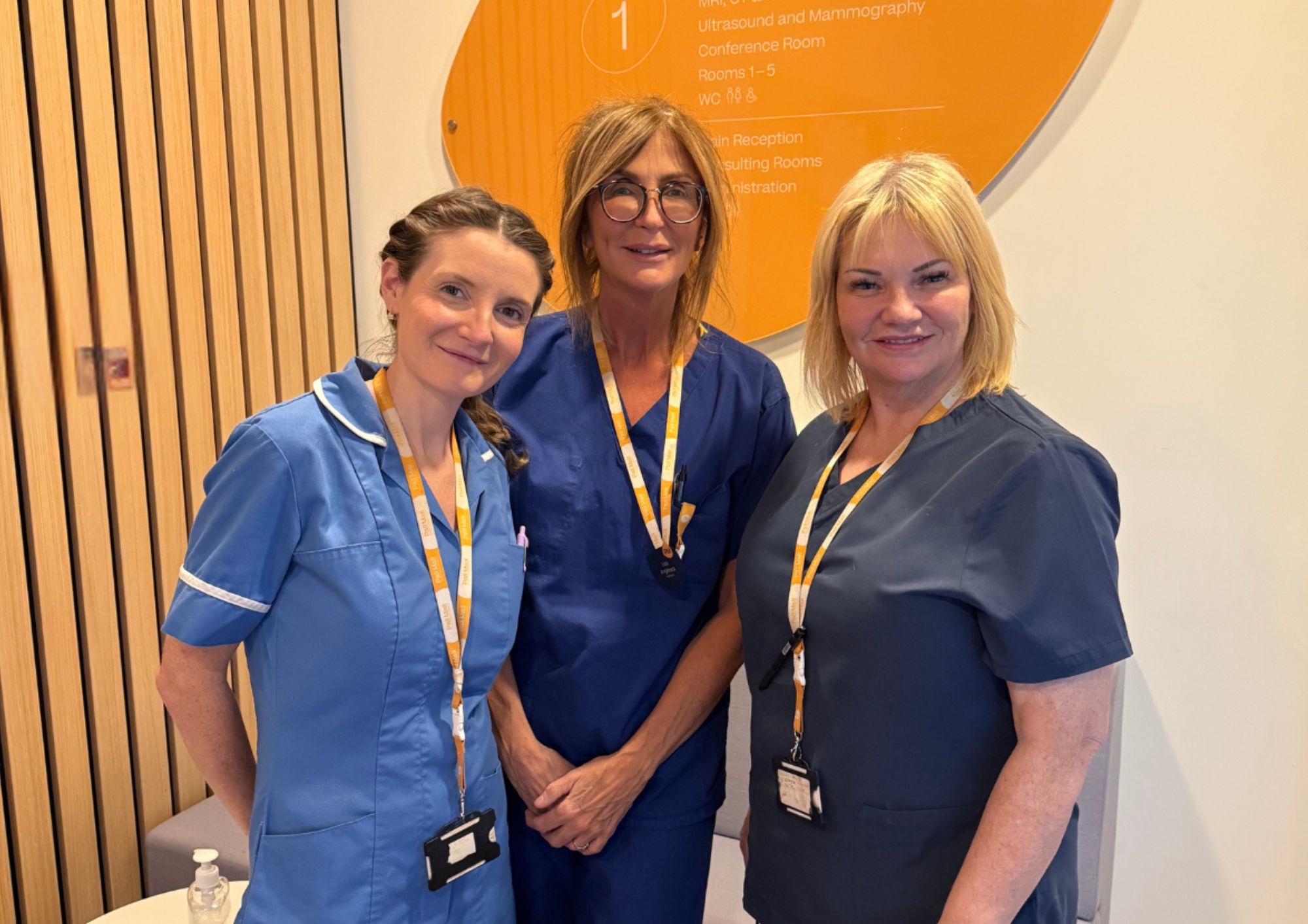 Nurses at Pall Mall Newton-le-Willows
