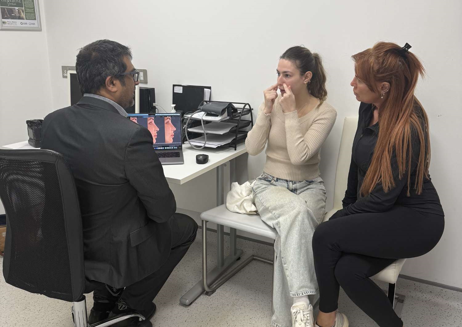 Gigi Simon's Consultation with Mr Rao