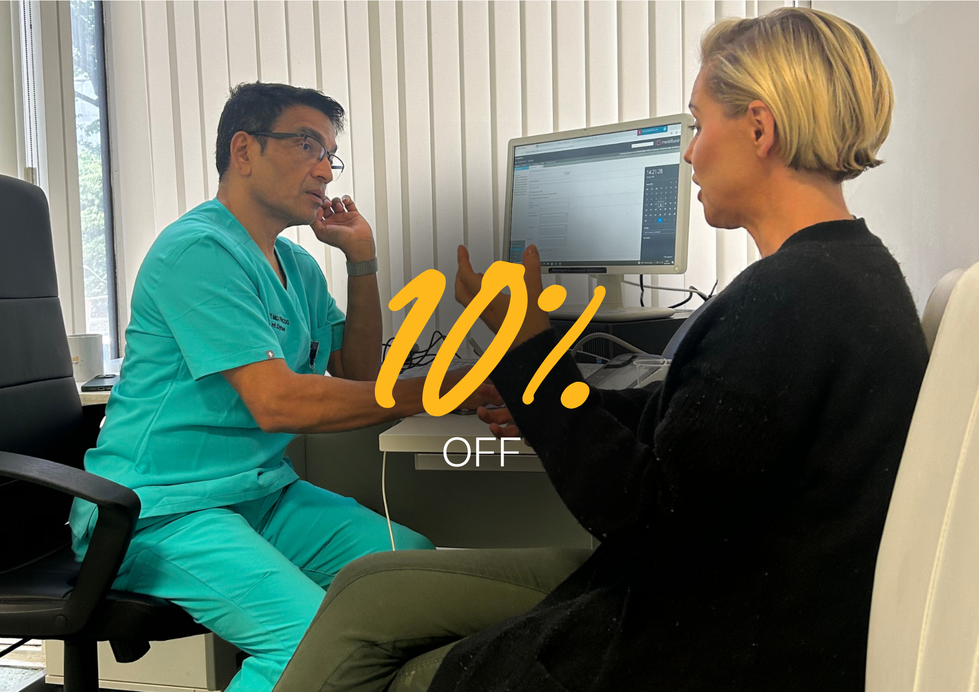 10% off a Gynaecology Consultation 10% off a Gynaecology Consultation