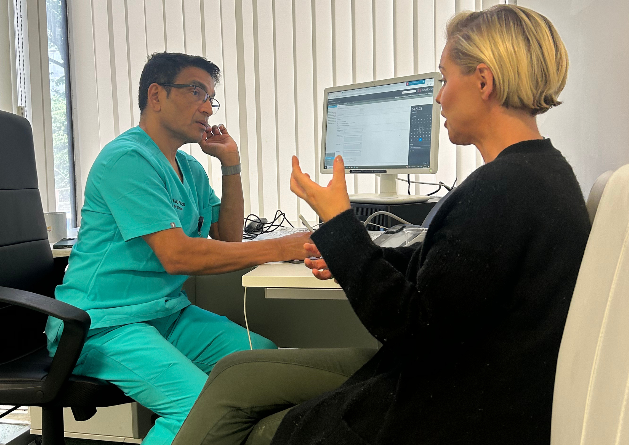 Consulatation with Mr Maiti