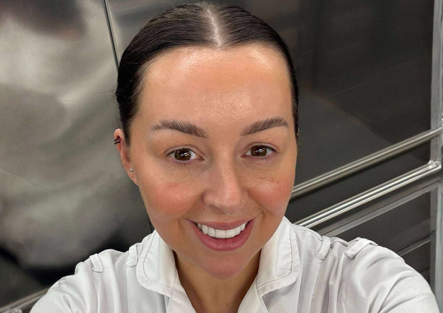 Blepharoplasty patient