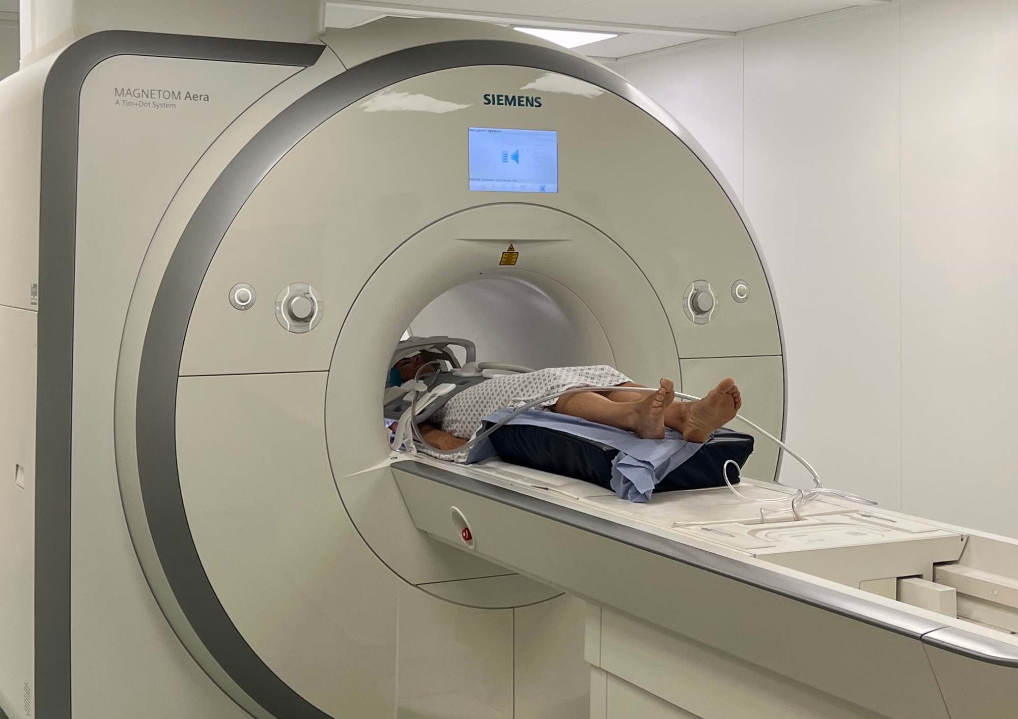 Patient in MRI appointment