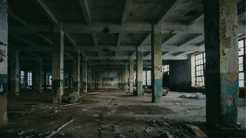 Perfect industrial building for a data center