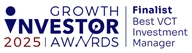 2025 Growth Investor Awards VCT 13 Best VCT Investment Manager Finalist