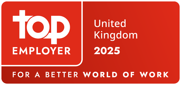 Top Employer United Kingdom 2025 Award Logo