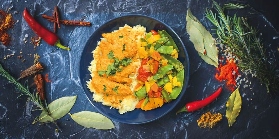 Rezept Bowl Mit Hähnchen Innenfilet Tikka Masala