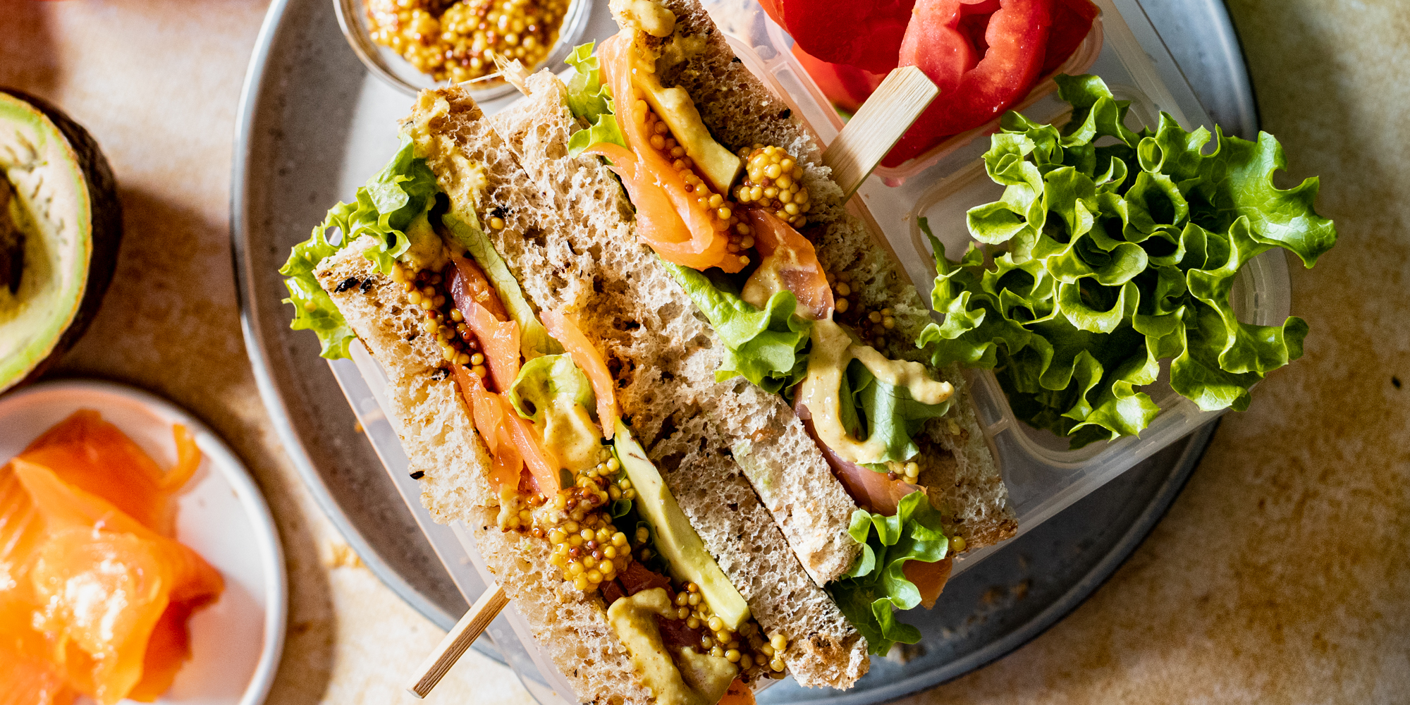 Netto Kanapki Z Lososiem 2000X1000