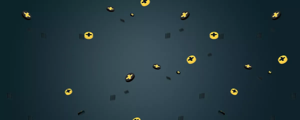 Netto+App Banner Fallende Münzen Mit Pluszeichen