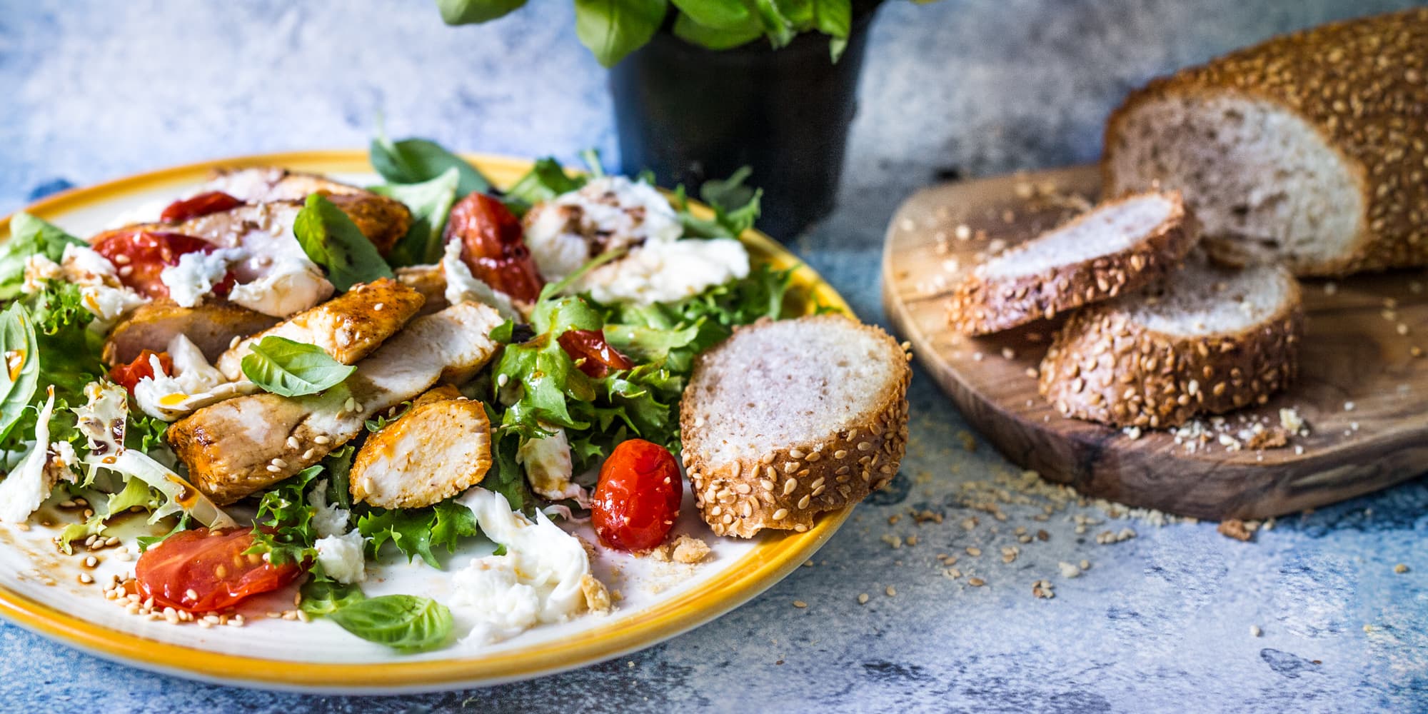 Sałatka Z Kurczakiem Min