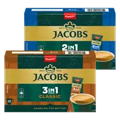 Jacobs 2-in-1 oder 3-in-1 Kaffeesticks