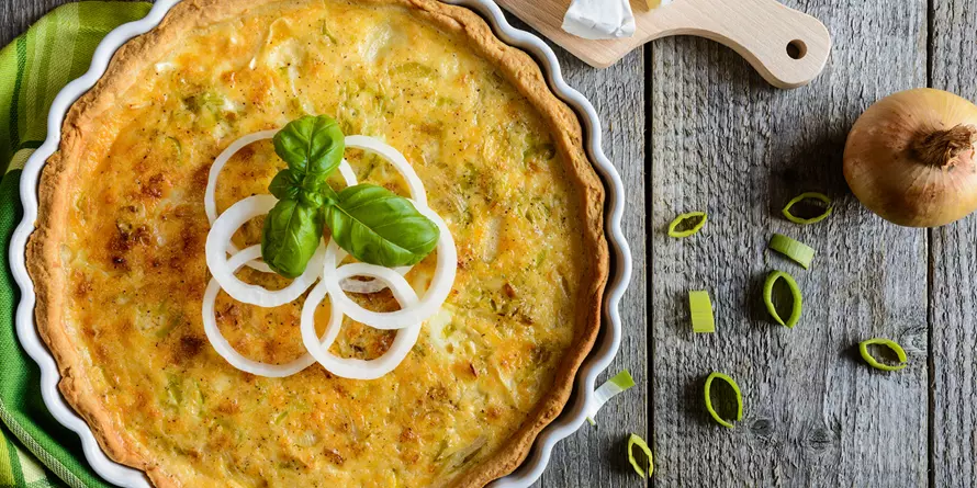 Französischer Zwiebelkuchen Französischer Zwiebelkuchen