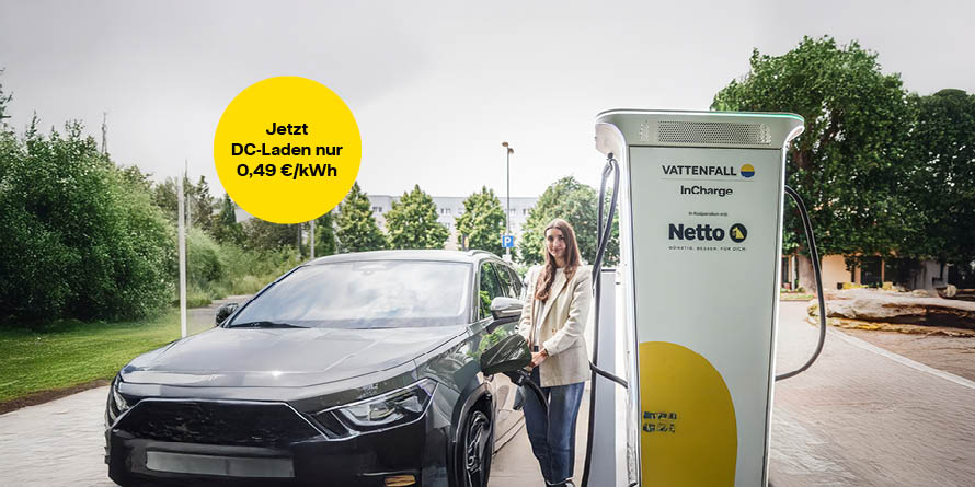 Bei Netto Für 0,49€ Pro Kwh An Schnelladern Dein Auto Laden