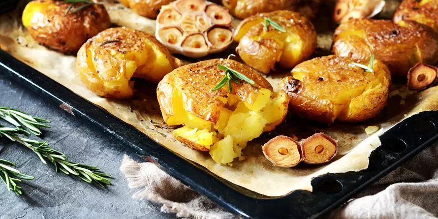 Netto Rezept Smashed Protato Netto Rezept Smashed Protato