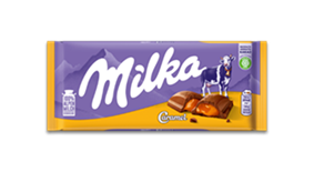 Titel: Milka Caramel 100g