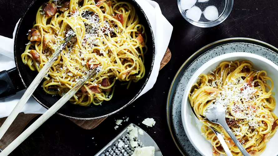 Spaghetti carbonara