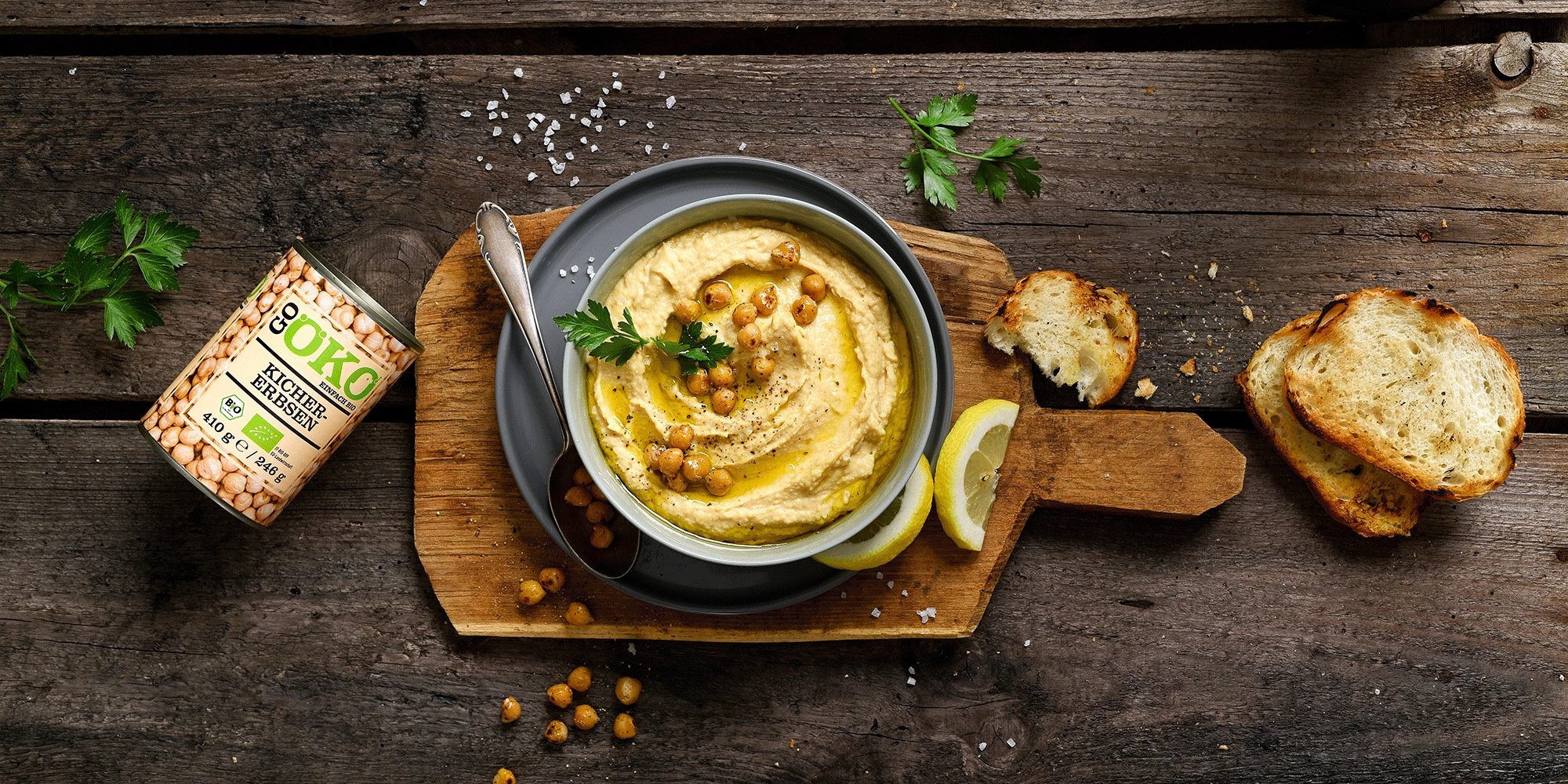 Rezept Bio Hummus