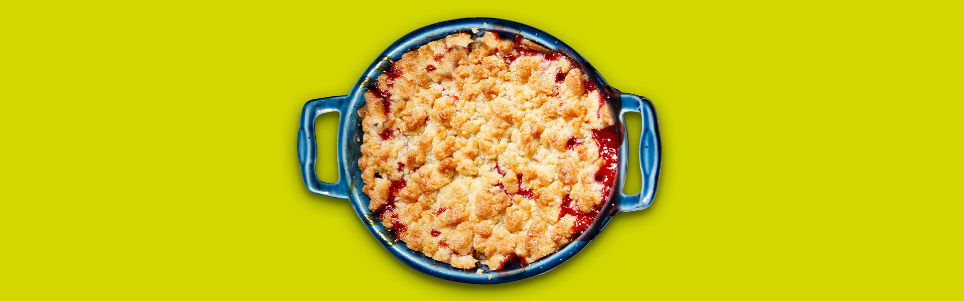 GO Regio Erdbeer Apfel Crumble Mit Rosmarin Überraschung