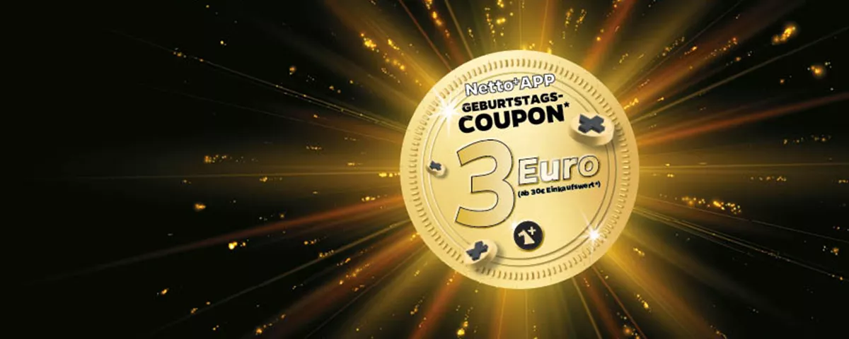 Netto+ App 3 Euro Coupon
