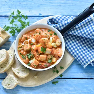 Rezept Seelachspfanne Norwegische Art