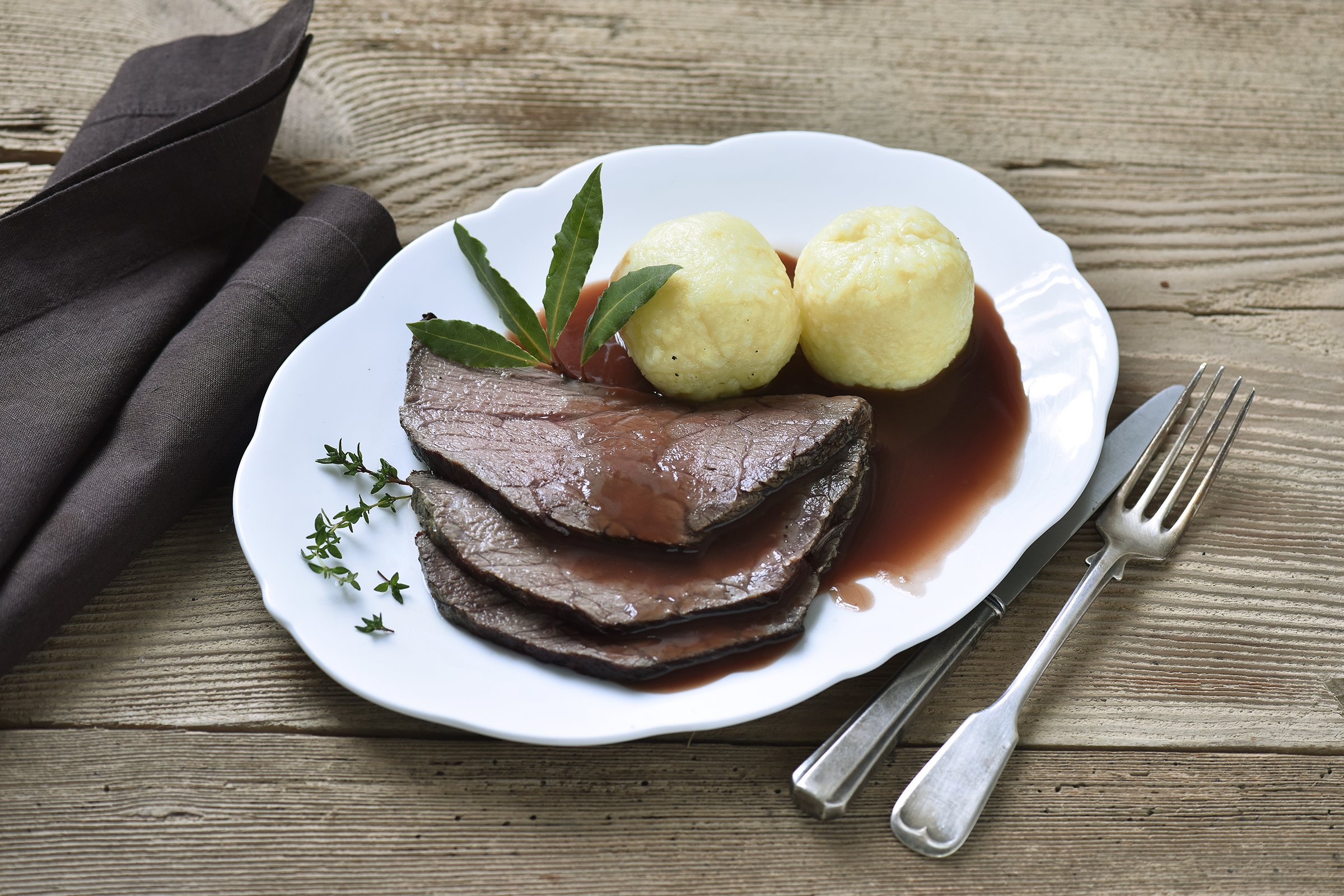 Rezept Rinderbraten Mit Rotweinsauce