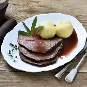 Rezept Rinderbraten Mit Rotweinsauce