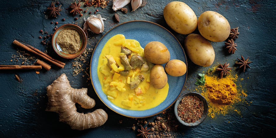 Rezept Apfel Curry Gulasch