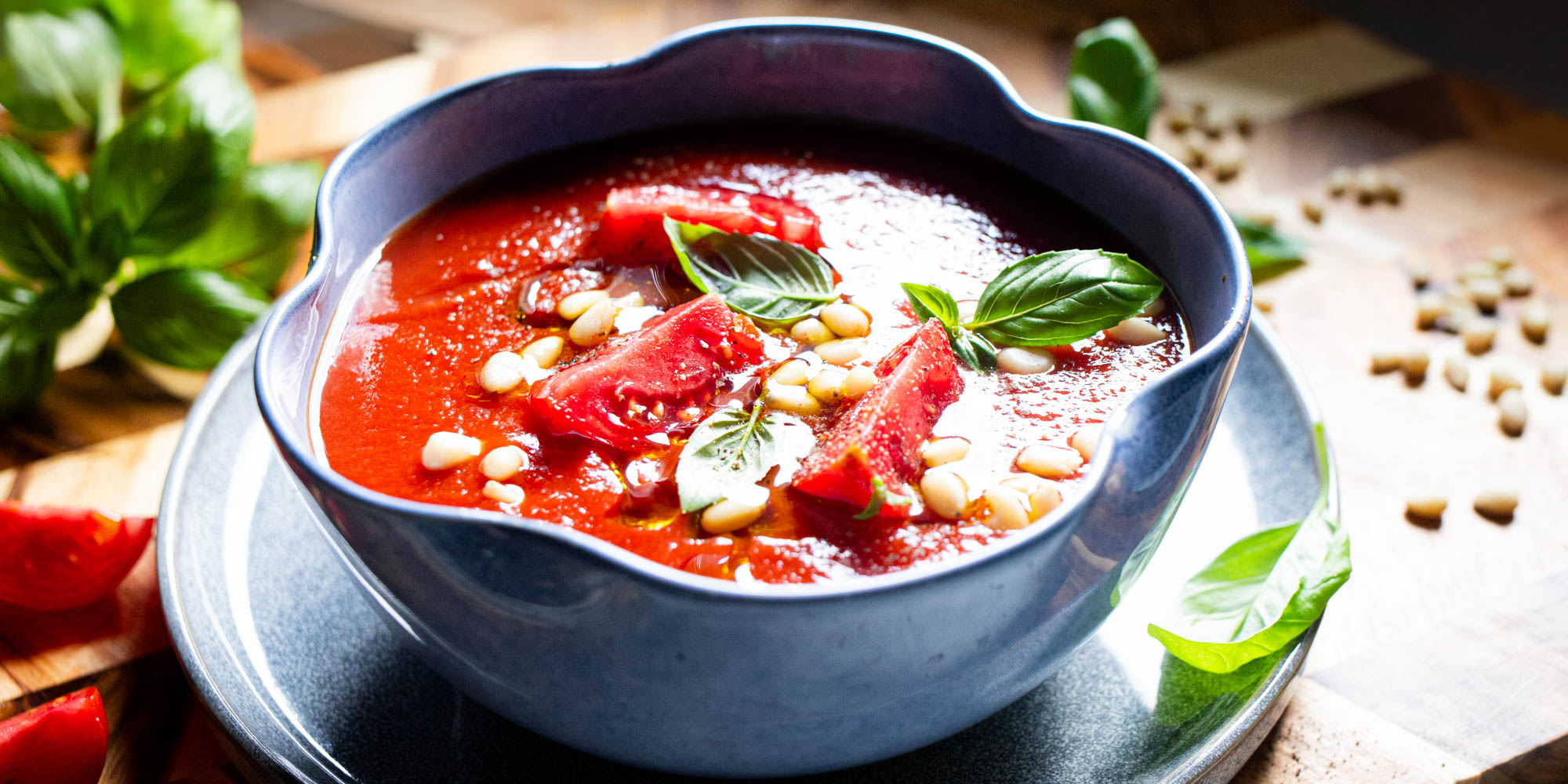 Gazpacho Z Arbuza Z Pieczoną Papryką I Ogórkiem 1 Z 1